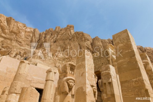 Picture of Temple of Hatshepsut near Luxor in Egypt